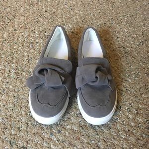 Suede Slip ons